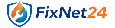 FixNet24(픽스넷24) 로고